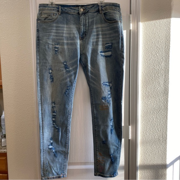 Brand new men’s Embellish Crysp jean. Style 122-124. 42X32 - Picture 1 of 15